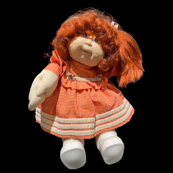 Vintage 1986 Cabbage Patch Kids Doll Redhead Signed by Xavier Roberts - Picture 2 of 6